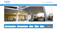 Desktop Screenshot of mantrasierragrand.com.au
